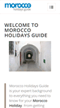 Mobile Screenshot of morocco-holidays-guide.co.uk