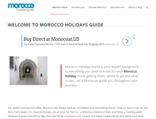 Tablet Screenshot of morocco-holidays-guide.co.uk